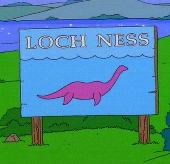Loch Ness Monster on The Simpsons (JPG)