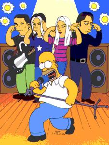 Smashing Pumpkins on The Simpsons (JPG)